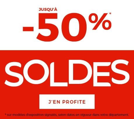 SOLDES dans les magasins de meubles Mobilier de France